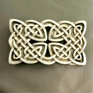Irish Silver Belt Buckle